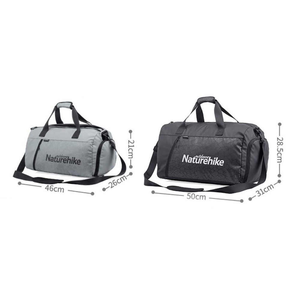 Сумка спортивна Naturehike NH19SN002 Розмір L чорний