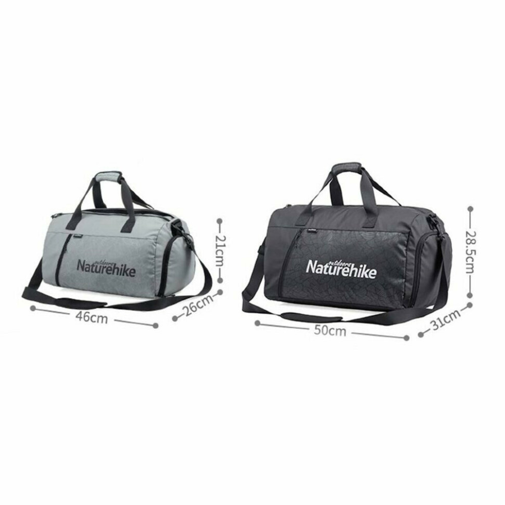 Сумка спортивна Naturehike NH19SN002 Розмір L сірий