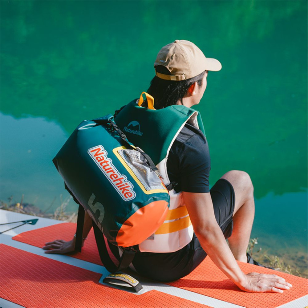 Водонепроницаемый чехол Naturehike CNK2300BS017, 25 л, темно-зеленый (6976023925283)