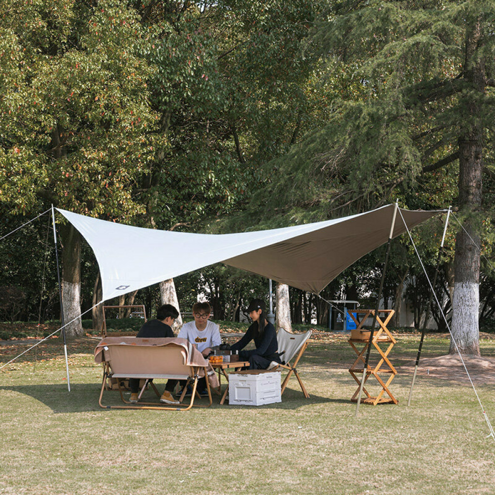 Тент для кемпінгу Naturehike Whale NH21TM100 460х485 см (6927595773925)