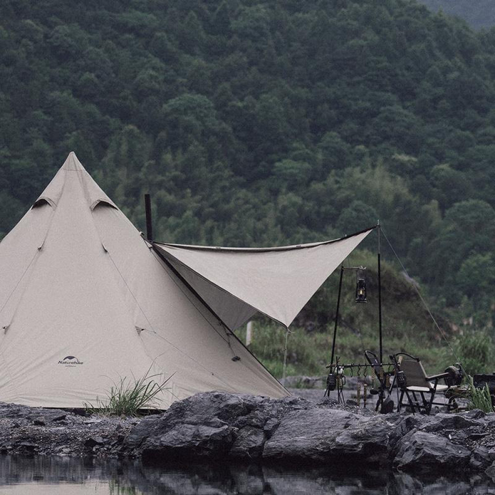 Тент для кемпінгу Naturehike Ranch Pyramid NH20ZP014 (6927595774052)