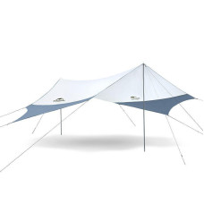 Тент для кемпінгу Naturehike Hexagon NH16T013-S 150D / Silver Coated (6927595777794)
