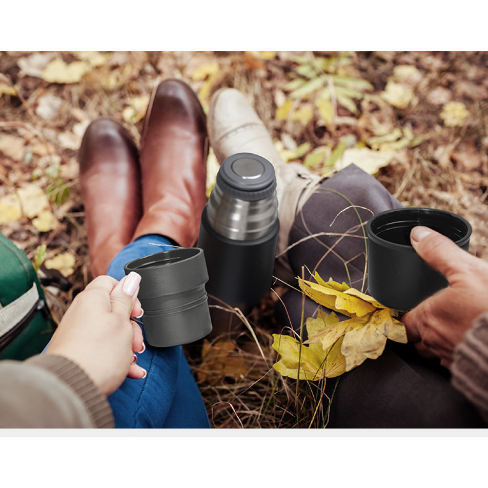 Термос Naturehike NH17S020-B 304 сталь 0.6 л срібний