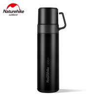Термос Naturehike NH17S020-B 304 сталь 0.6 л черный