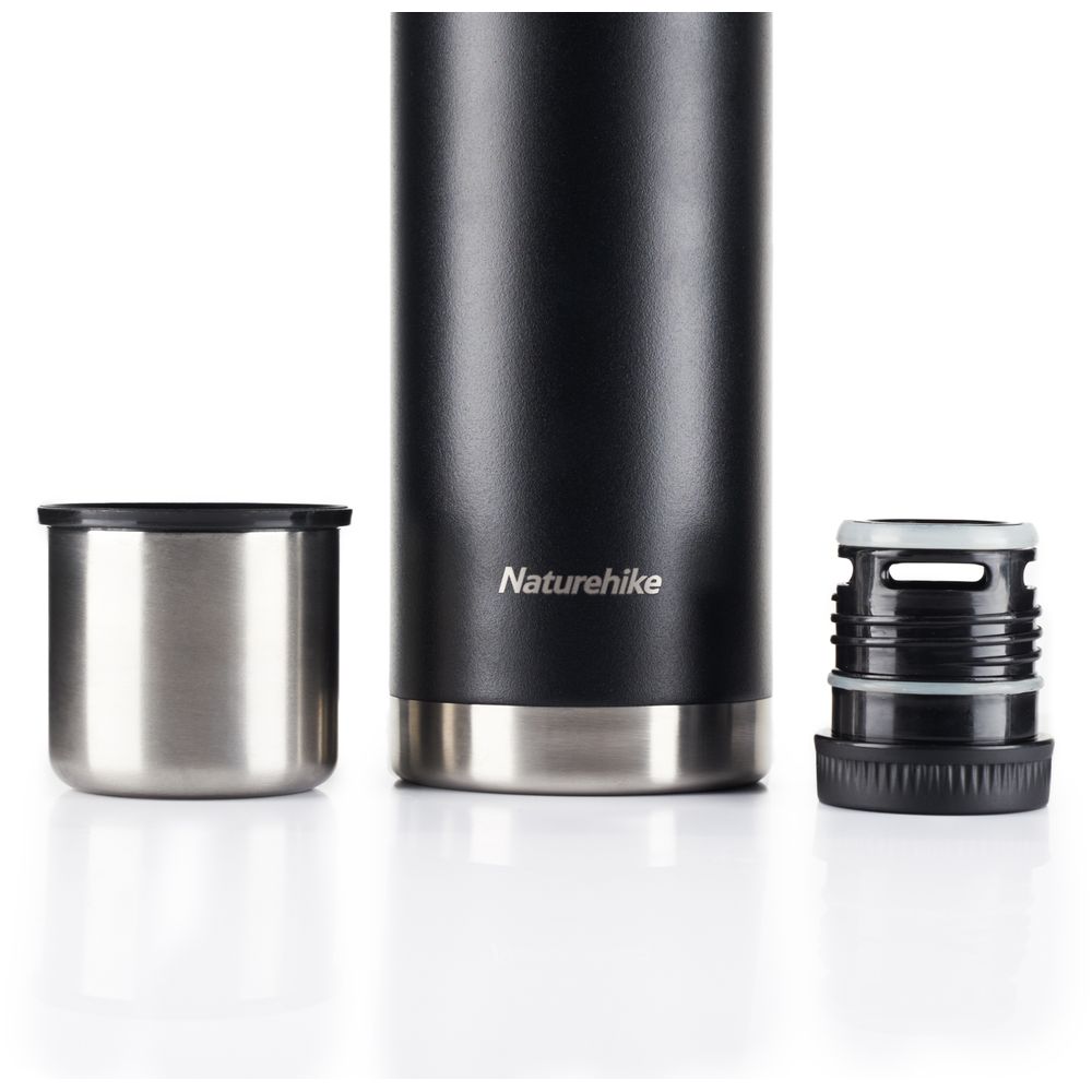 Термос Naturehike Q-9H NH19SJ010 304 сталь 1.0 л чорний