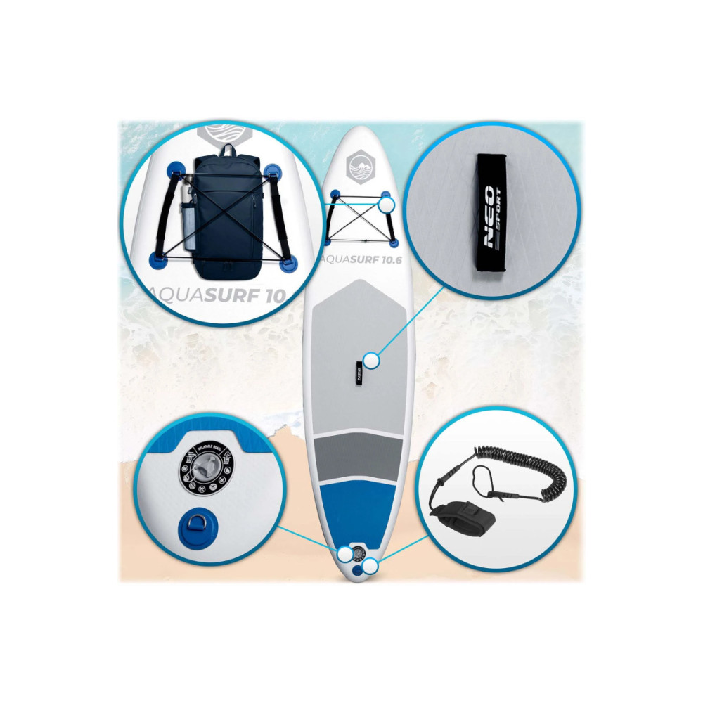 Надувна SUP дошка Neo-Sport Aquasurf  320 см (170200)