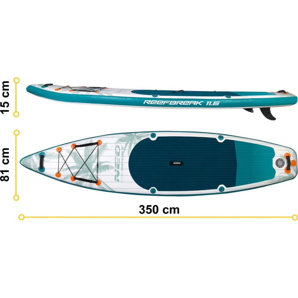 Надувна SUP дошка Neo-Sport 170305 Reefbreak 350 см (M-14776692)