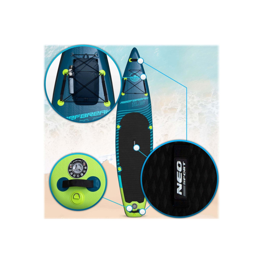 Надувна SUP дошка Neo-Sport 170300 Reefbreak 350 см (M-14776693)