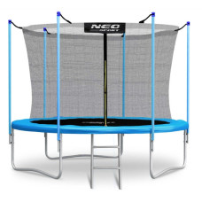 Батут с внутренней сеткой Neo-Sport NS-08W181 8 футов 252 см голубой (5908220479055)