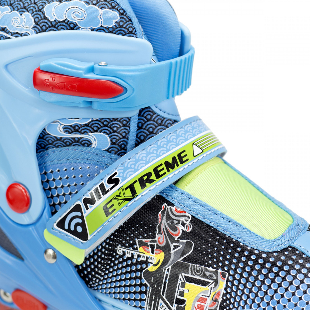 Роликові ковзани Nils Extreme Size 38-41 Blue NJ4605A-BL_S38-41