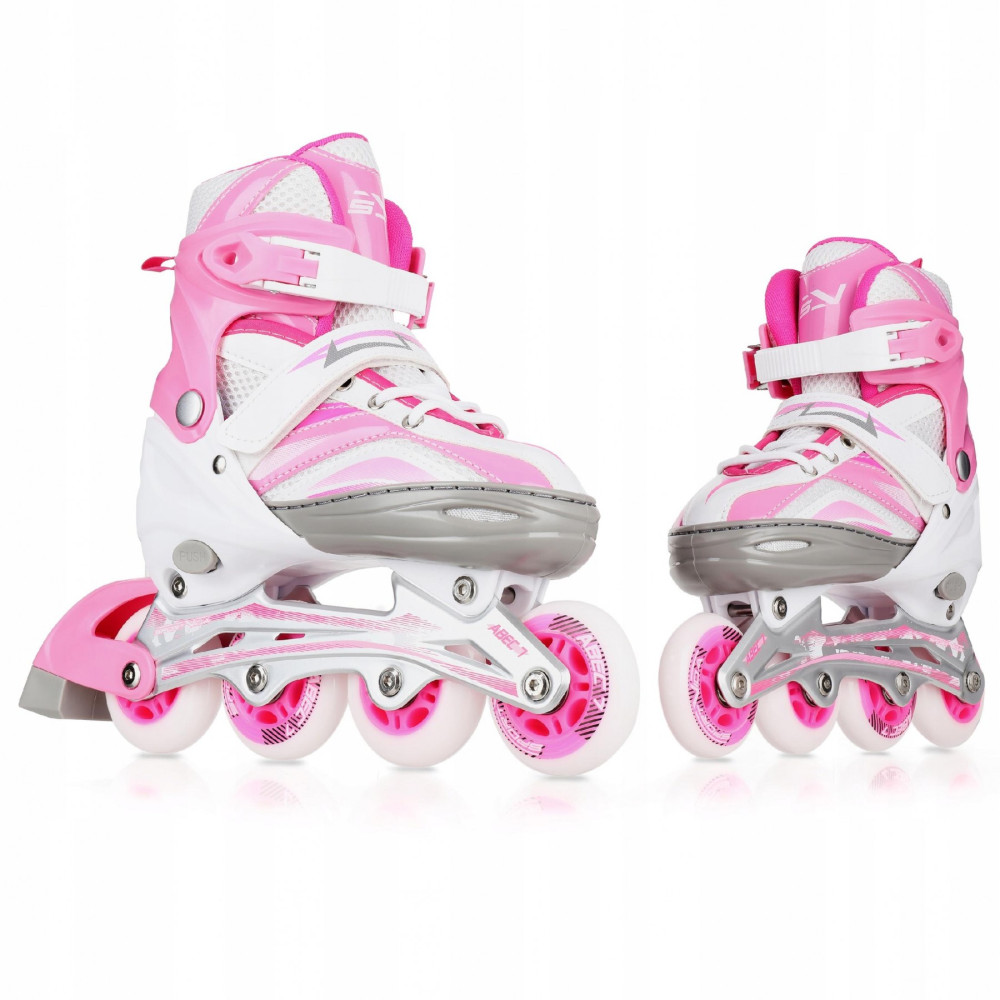 Роликові ковзани SportVida 4 в 1 Size 35-38 White/Pink (SV-LG0011)