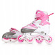 Роликові ковзани SportVida 4 в 1 Size 35-38 White/Pink (SV-LG0011)