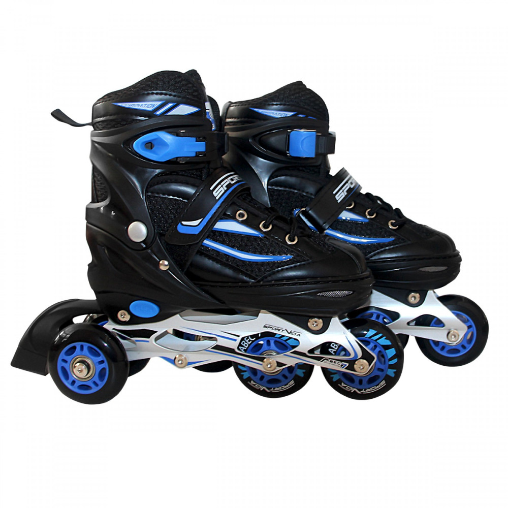 Роликові ковзани SportVida 4 в 1 Size 31-34 Black/Blue SV-LG0028