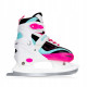 Роликові ковзани SportVida 4 в 1 Size 39-42 White/Pink/Blue (SV-LG0033)
