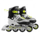 Роликові ковзани SportVida Size 31-34 Grey/Yellow (SV-LG0051)