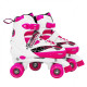 Роликові ковзани (квади) SportVida Size 31-34 White/Pink (SV-LG0054) 