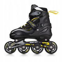 Роликові ковзани SportVida 4 в 1 Size 39-42 Black/Yellow (SV-LG0069)