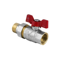 Кран кульовий з американкою Nolf 3/4" прямий №921 (NF2962)