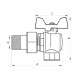 Кран кульовий з американкою Nolf 1/2" кутовий №941 (NF2964)