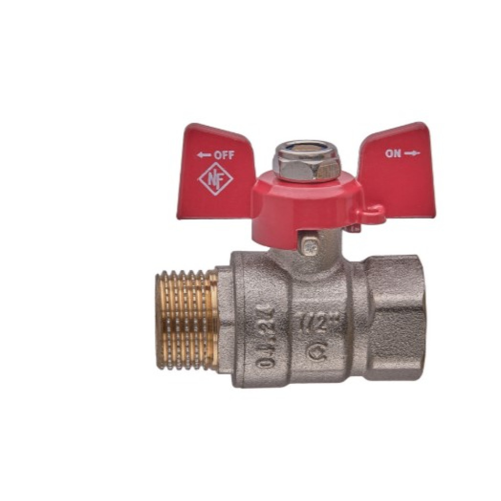 Кран шаровой Nolf classic 1/2" прямой NFC.721-06 (NF3126)