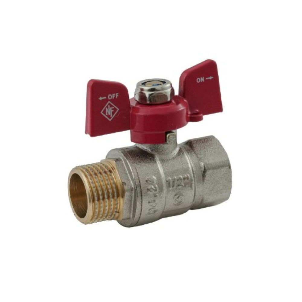 Кран шаровой Nolf classic 1/2" прямой NFC.721-06 (NF3126)
