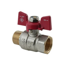 Кран шаровой Nolf classic 1/2" прямой NFC.721-06 (NF3126)