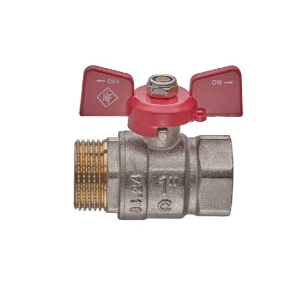 Кран шаровой Nolf classic 1" прямой NFC.721-10 (NF3128)