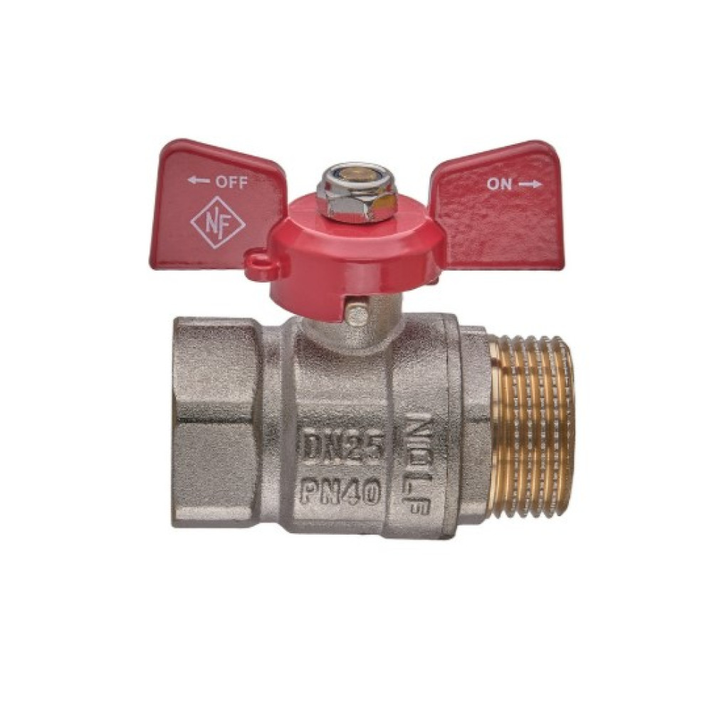 Кран шаровой Nolf classic 1" прямой NFC.721-10 (NF3128)