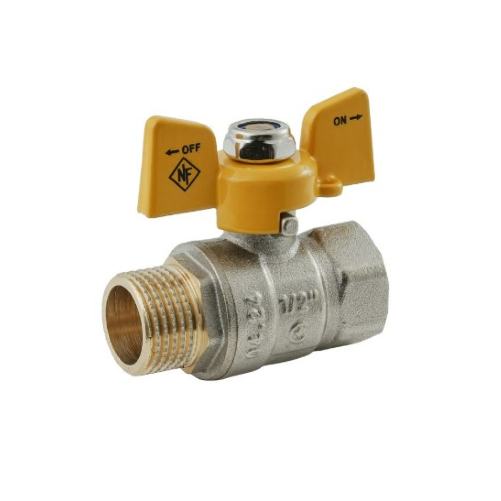 Кран кульовий Nolf classic 1/2" прямий NFC.722-06 (NF3129)
