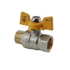 Кран шаровой Nolf classic 1/2" прямой NFC.722-06 (NF3129)
