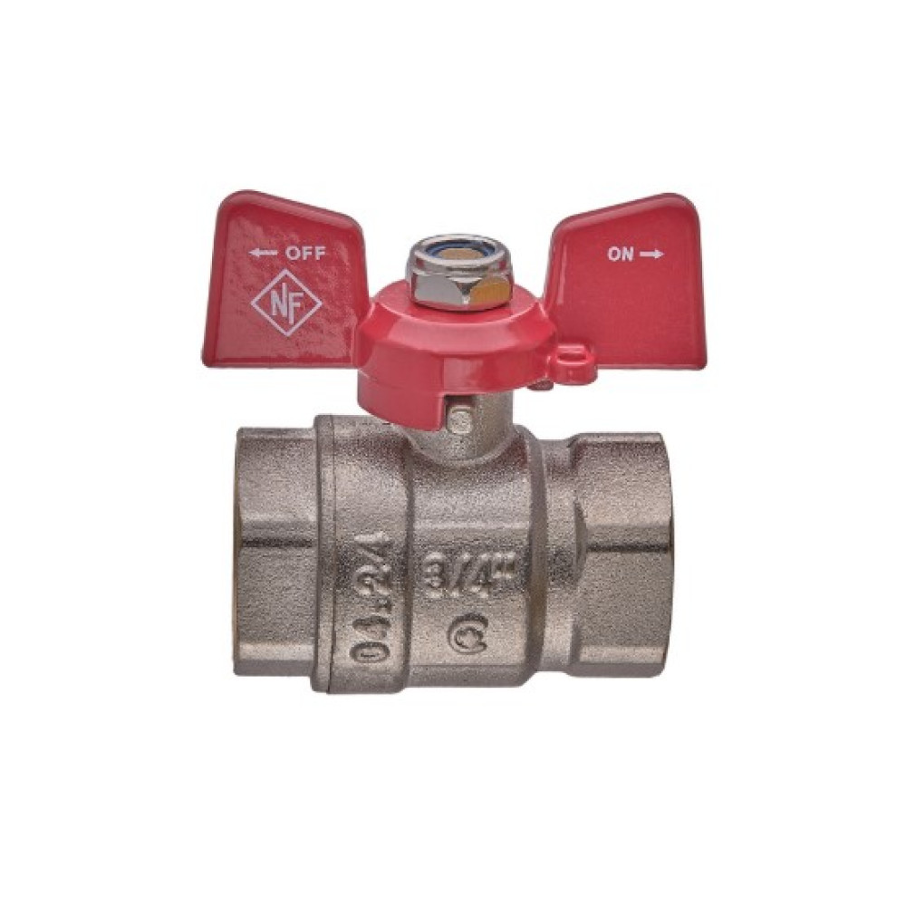 Кран кульовий Nolf classic 3/4" прямий NFC.711-08 (NF3132)