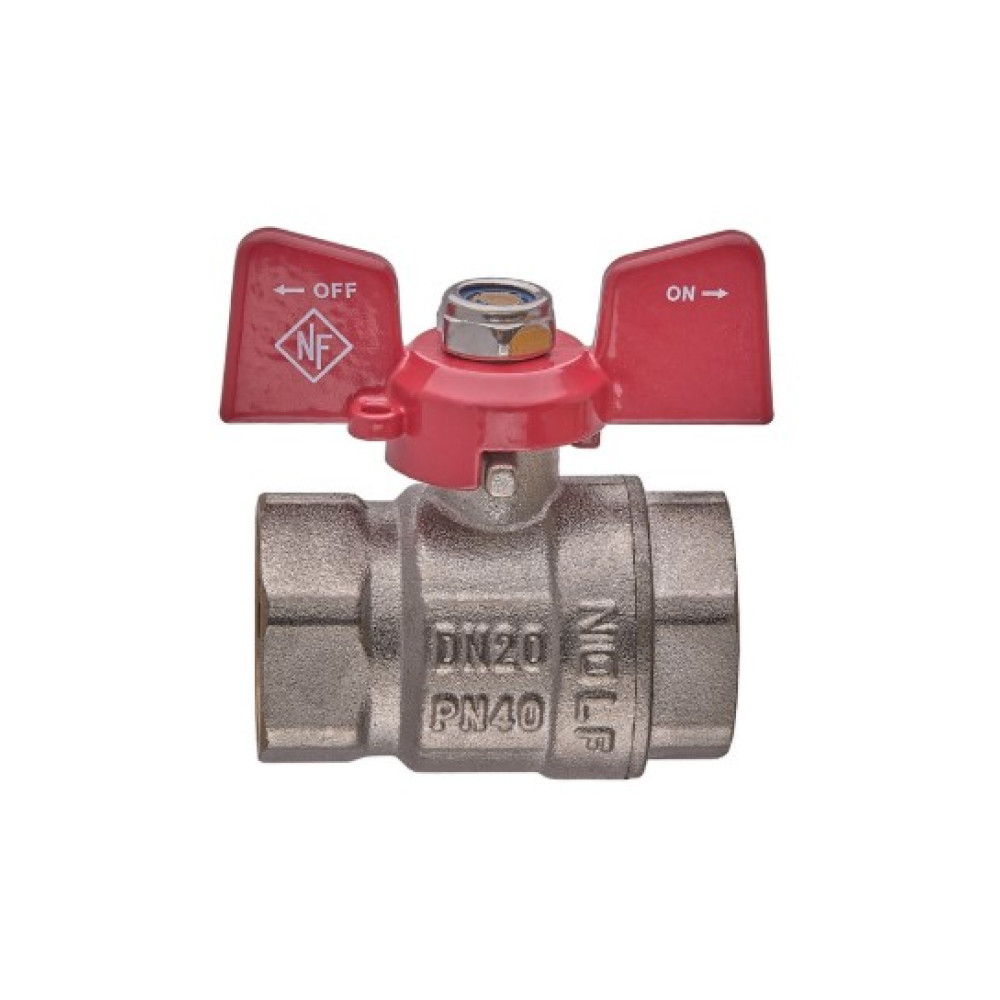 Кран кульовий Nolf classic 3/4" прямий NFC.711-08 (NF3132)