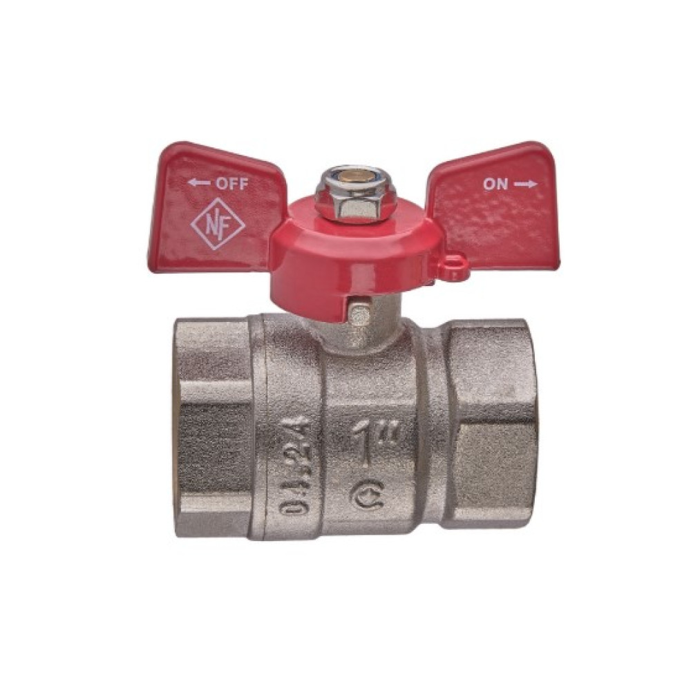 Кран шаровой Nolf classic 1" прямой NFC.711-10 (NF3133)