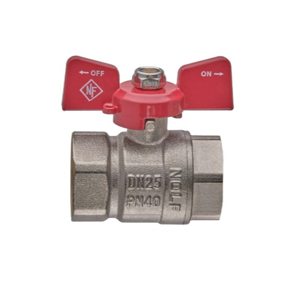 Кран шаровой Nolf classic 1" прямой NFC.711-10 (NF3133)