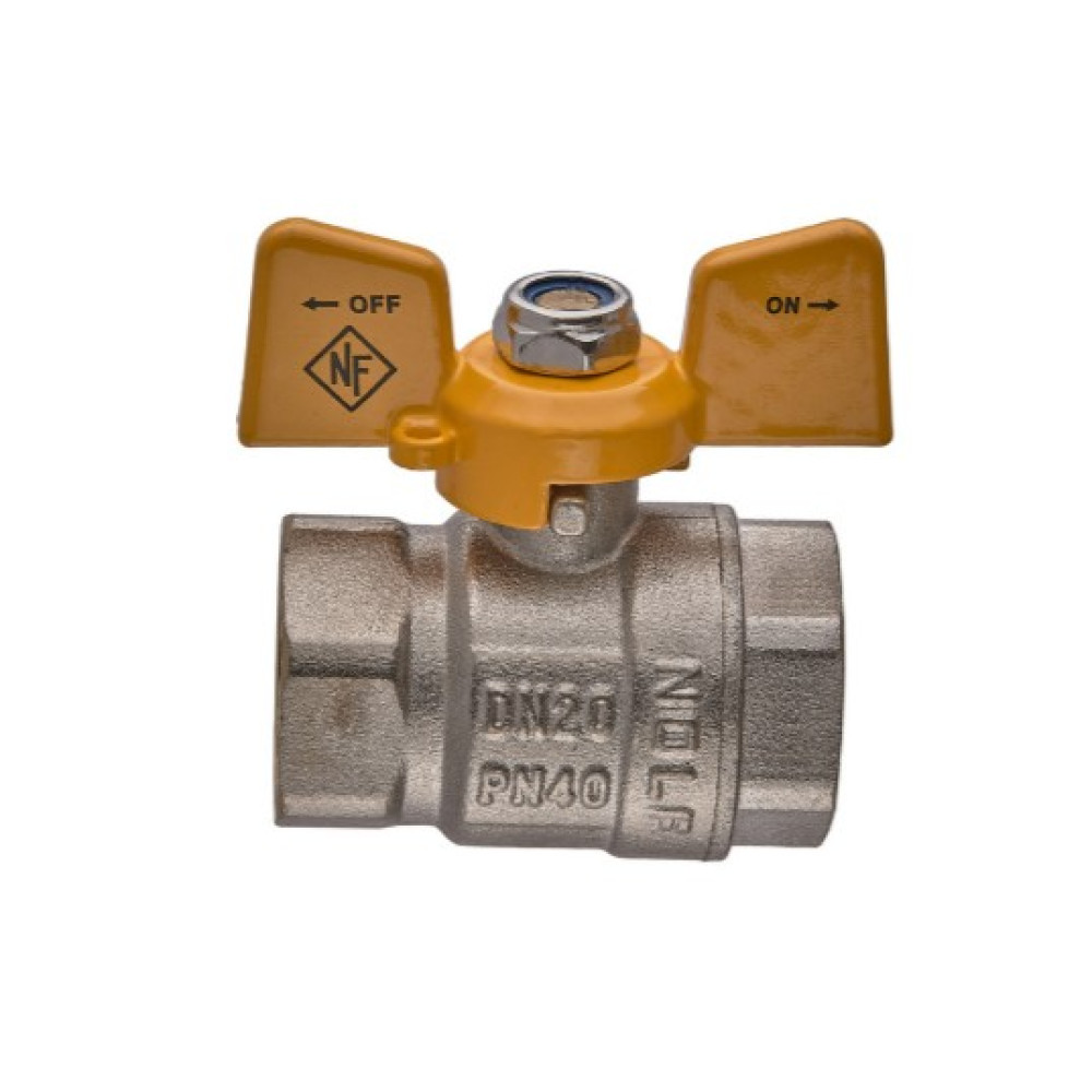 Кран кульовий Nolf classic 3/4" прямий NFC.712-08 (NF3135)