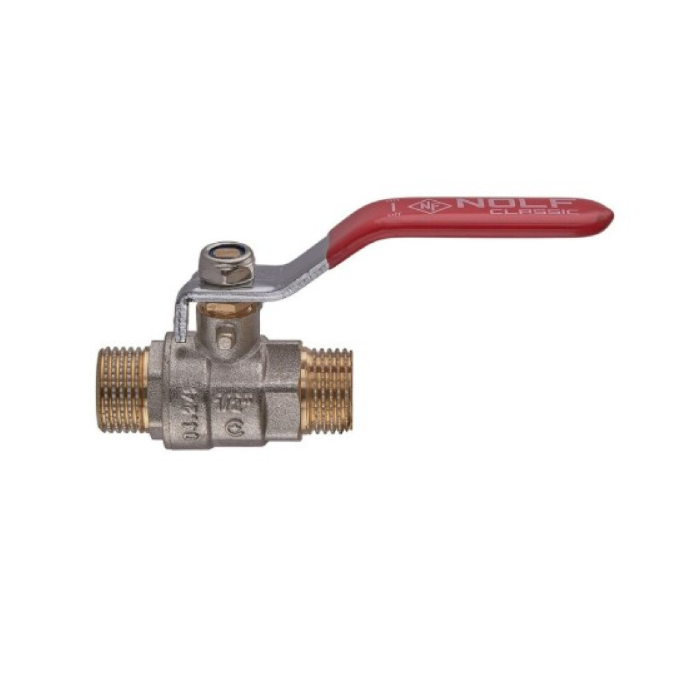 Кран шаровой Nolf classic 1/2" прямой NFC.631-06 (NF3137)
