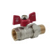 Кран кульовий з американкою Nolf classic 1/2" прямий NFC.921-06 (NF3150)