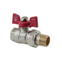 Кран кульовий з американкою Nolf classic 1/2" прямий NFC.921-06 (NF3150)