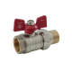 Кран кульовий з американкою Nolf classic 3/4" прямий NFC.921-08 (NF3151)