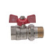 Кран шаровой с американкой Nolf classic 1" прямой NFC.921-10 (NF3152)