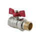 Кран шаровой с американкой Nolf classic 1" прямой NFC.921-10 (NF3152)