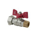 Кран кульовий Nolf classic 1/2" прямой з накидною гайкою NFC.821-06 (NF3153)