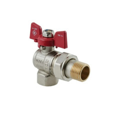 Кран шаровой с американкой Nolf classic 1/2" угловой NFC.941-06 (NF3155)