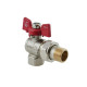 Кран кульовий з американкою Nolf classic 1/2" кутовий NFC.941-06 (NF3155)