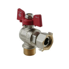 Кран шаровой Nolf classic 1/2" угловой с накидной гайкой NFC.841-06 (NF3158)