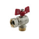Кран кульовий Nolf classic 3/4" кутовий з накидною гайкою NFC.841-08 (NF3159)