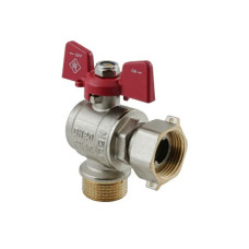 Кран шаровой Nolf classic 3/4" угловой с накидной гайкой NFC.841-08 (NF3159)