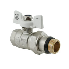 Кран шаровой с американкой Nolf classic 1/2" прямой NFC.963-06 (NF3160)