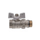 Кран кульовий з американкою Nolf classic 3/4" прямий NFC.963-08 (NF3161)