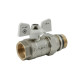 Кран кульовий з американкою Nolf classic 3/4" прямий NFC.963-08 (NF3161)